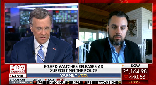 Egard stands by police amid the defund movement