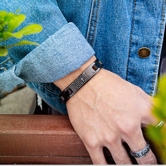 Men's for christ bracelet