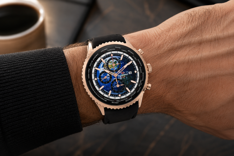 Seapro Men's Meridian World Timer GMT