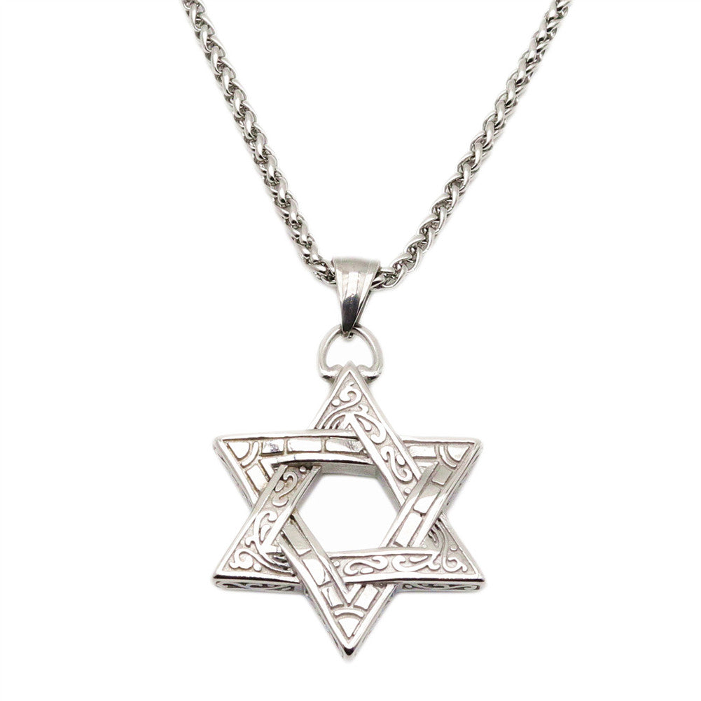 Star of David - Steel