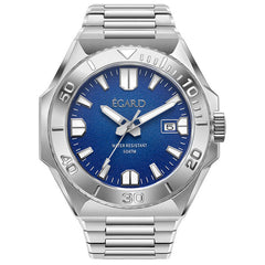 Egard King Ocean Aqua – Swiss Automatic Dive Watch with 500M Water Resistance, Sapphire Crystal & Dual Strap System