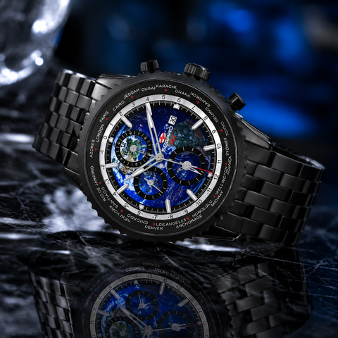 Seapro Men's Meridian World Timer GMT