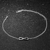 Women's infinity bracelet - silver