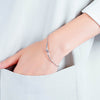 Women's knot bracelet - steel