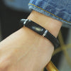 Men's prism bracelet - black
