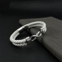 Men's infinity bracelet