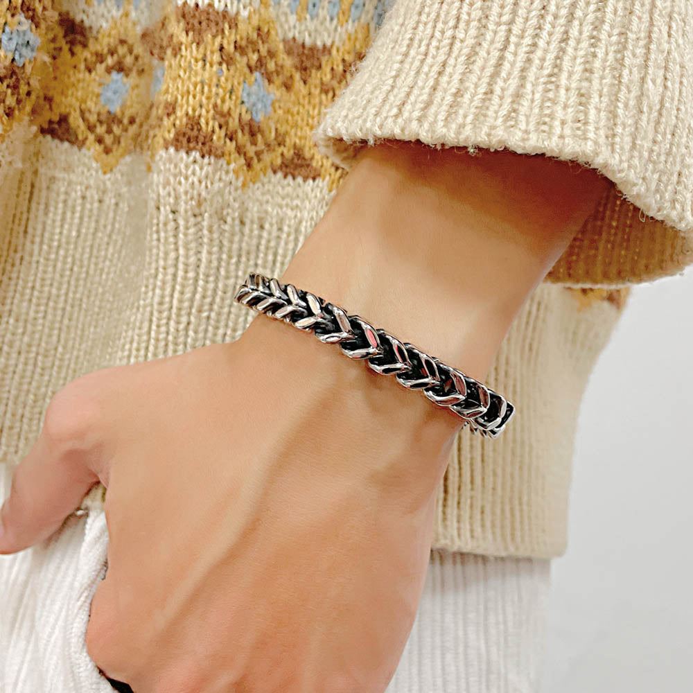 Men's chainlink bracelet Egard Watch Company