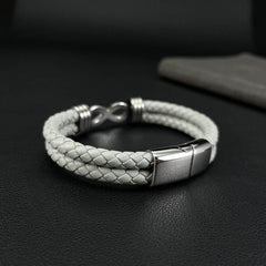 Men's infinity bracelet