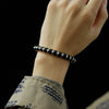 Men's zebra bracelet