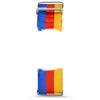 Red Yellow Blue Nato Strap - Builder