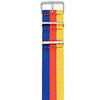 Red Yellow Blue Nato Strap - Builder