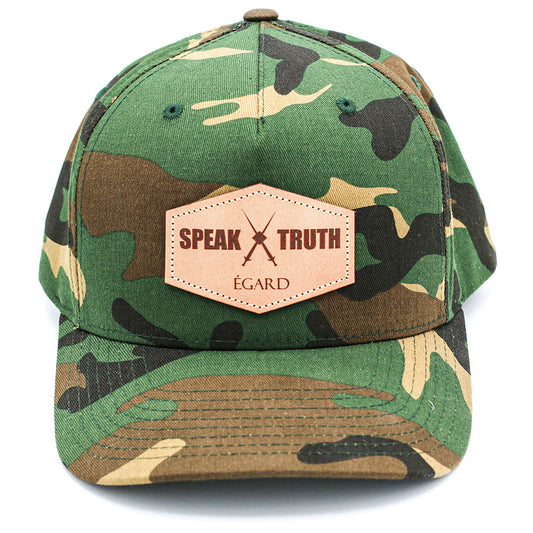 Speak Truth Camo Hat