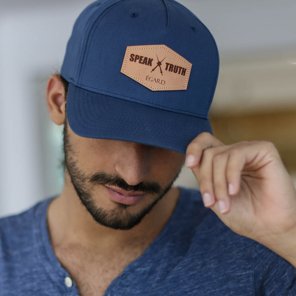 Speak Truth Navy Hat