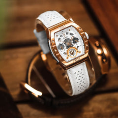 Patriot Vanille Swiss Assembled Women's Watch – 316L Stainless Steel, K1 Hybrid Crystal, Miyota Dual Time Movement