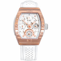 Patriot Vanille Swiss Assembled Women's Watch – 316L Stainless Steel, K1 Hybrid Crystal, Miyota Dual Time Movement