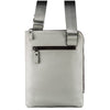 Grey Leather Tablet Bag
